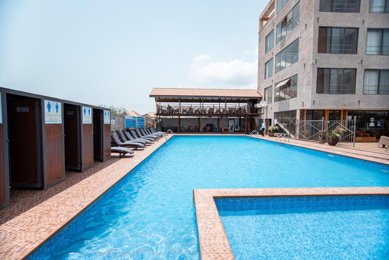 Plus 33 Hotel Nungua المظهر الخارجي الصورة